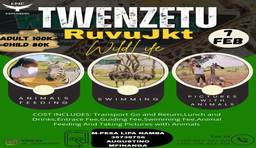 RUVU JKT TOUR - Twenzetu Ruvu JKT Wild Life 1